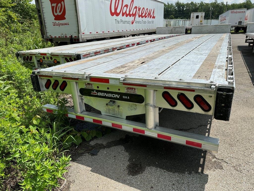 2017 BENSON 53' ALUMINUM DROP DECK W/ REAR AXLE SLIDE 8032718816 2017 BENSON 53' ALUMINUM DROP DECK W/ REAR AXLE SLIDE 8032718816