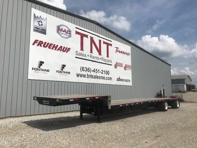 2025 TRANSCRAFT (NOW WABASH) 48' STEEL DROP DECK - FIXED SPREAD - image 1 of 6
