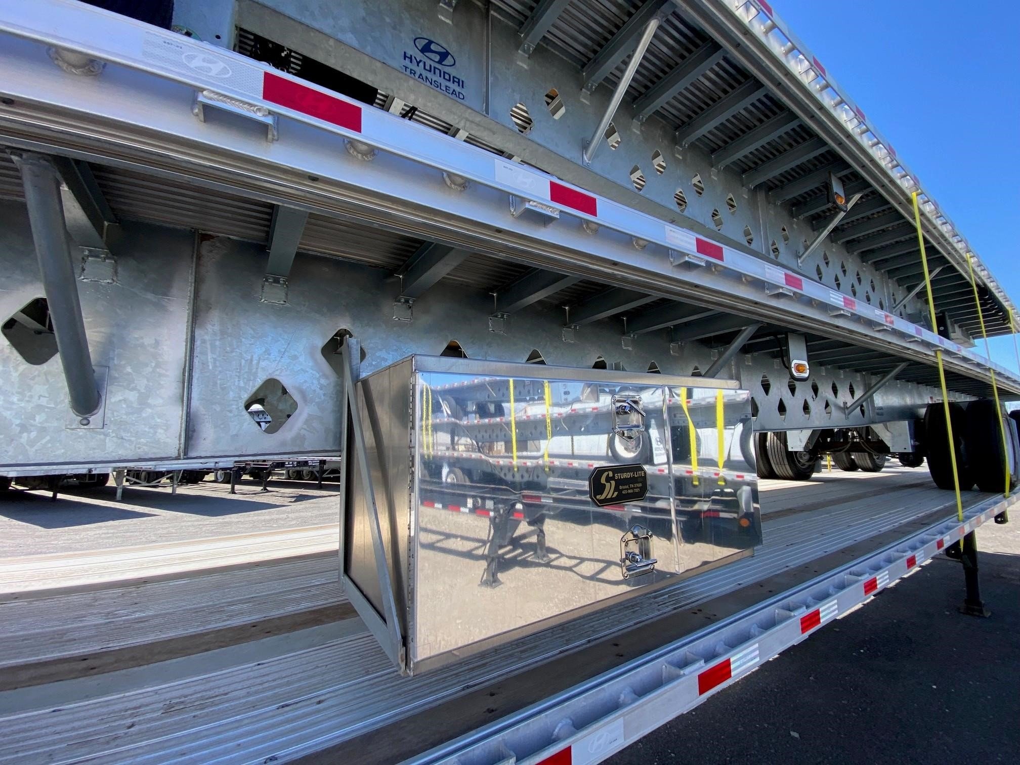 2024 HYUNDAI 53' COMBO FLAT W/ REAR SLIDER & GALVANIZED STEEL - image 5 of 6
