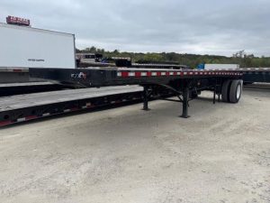 2015 GREAT DANE 28' FLATBED - SINGLE AXLE, PINTLE HITCH 10013187459