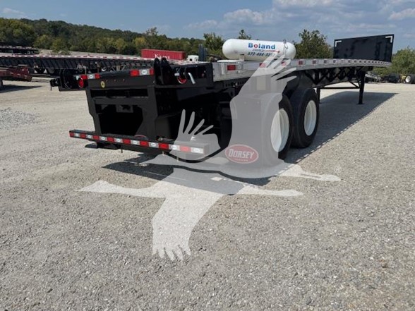 2027 DORSEY 45' COMBO FLATBED - CLOSED TANDEM FORKLIFT PKG 2027 DORSEY 45' COMBO FLATBED - CLOSED TANDEM FORKLIFT PKG - image 4 of 6