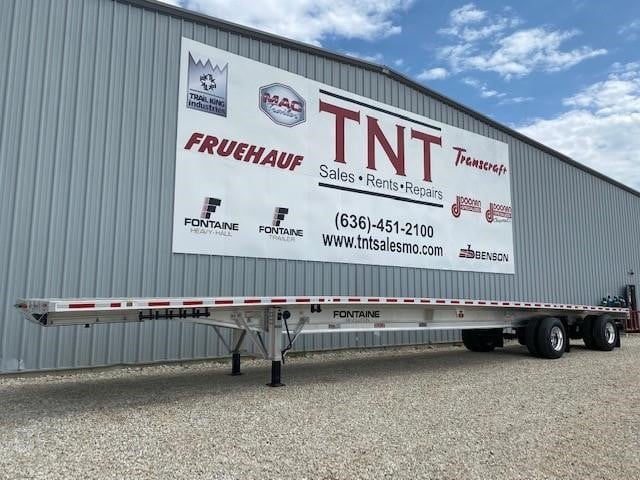 2027 FONTAINE REVOLUTION 53' ALUMINUM FLATBED - REAR AXLE SLIDE 2027 FONTAINE REVOLUTION 53' ALUMINUM FLATBED - REAR AXLE SLIDE - image 2 of 6