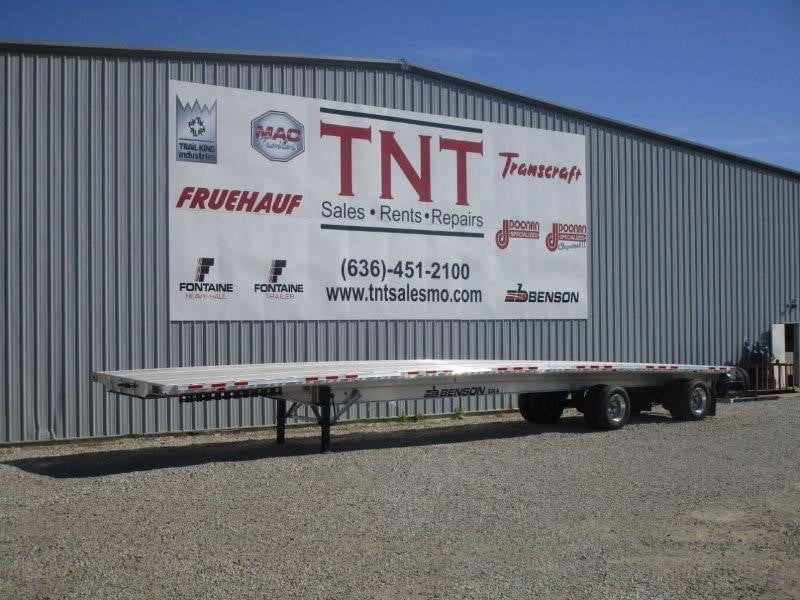 2027 BENSON (NOW WABASH) 53' ALUMINUM FLAT-REAR SLIDER 2027 BENSON (NOW WABASH) 53' ALUMINUM FLAT-REAR SLIDER - image 1 of 6