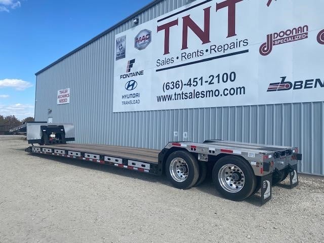 2027 TRAIL KING 40-TON HYDRAULIC RGN - ALUMINUM PKG & PONY MOTOR 9024543049 2027 TRAIL KING 40-TON HYDRAULIC RGN - ALUMINUM PKG & PONY MOTOR 9024543049