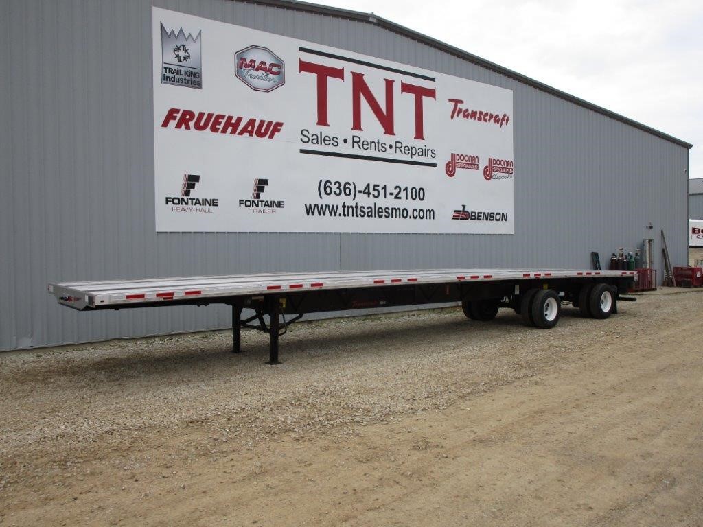 2027 TRANSCRAFT (NOW WABASH) 53' COMBO FLATBED - REAR AXLE SLIDE - image 1 of 6