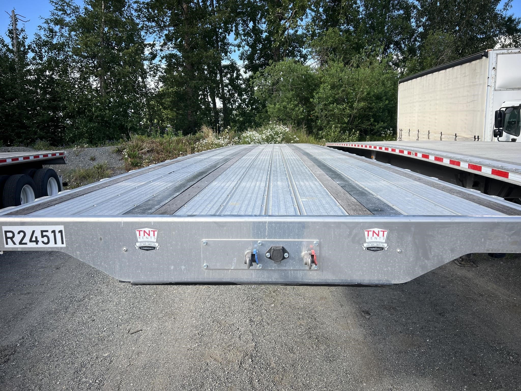 2024 WABASH 45' COMBO FLATBED W/ PINTLE HITCH - image 2 of 6