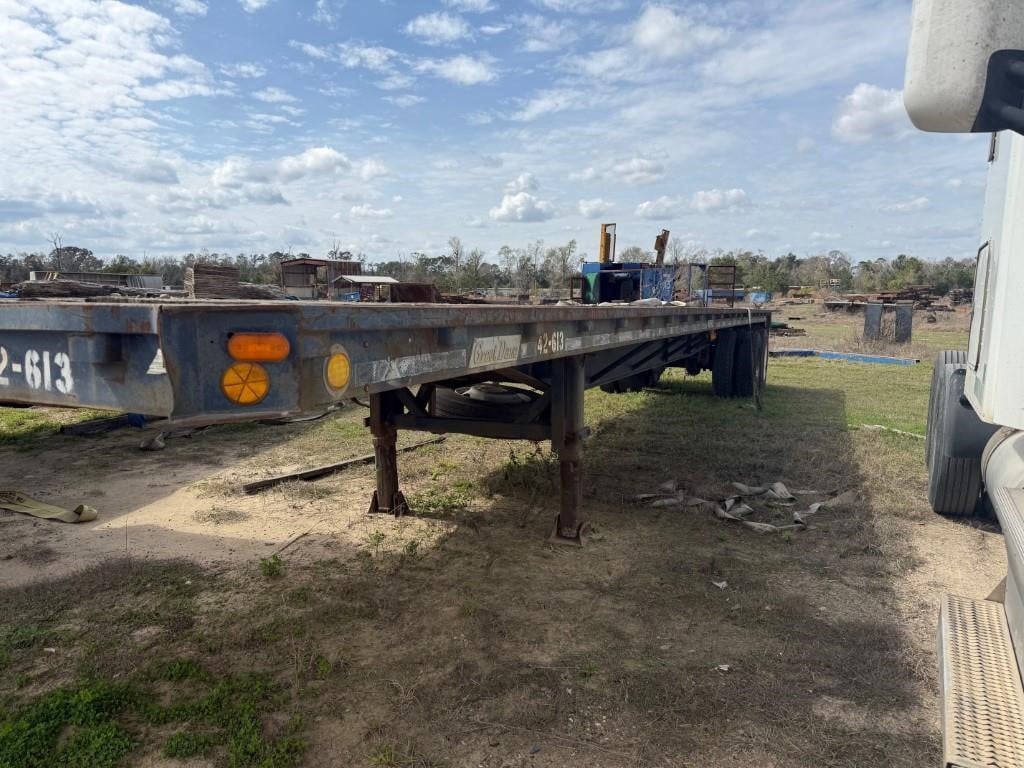 1980 GREAT DANE 42' STEEL FLATBED 11022355150 1980 GREAT DANE 42' STEEL FLATBED 11022355150