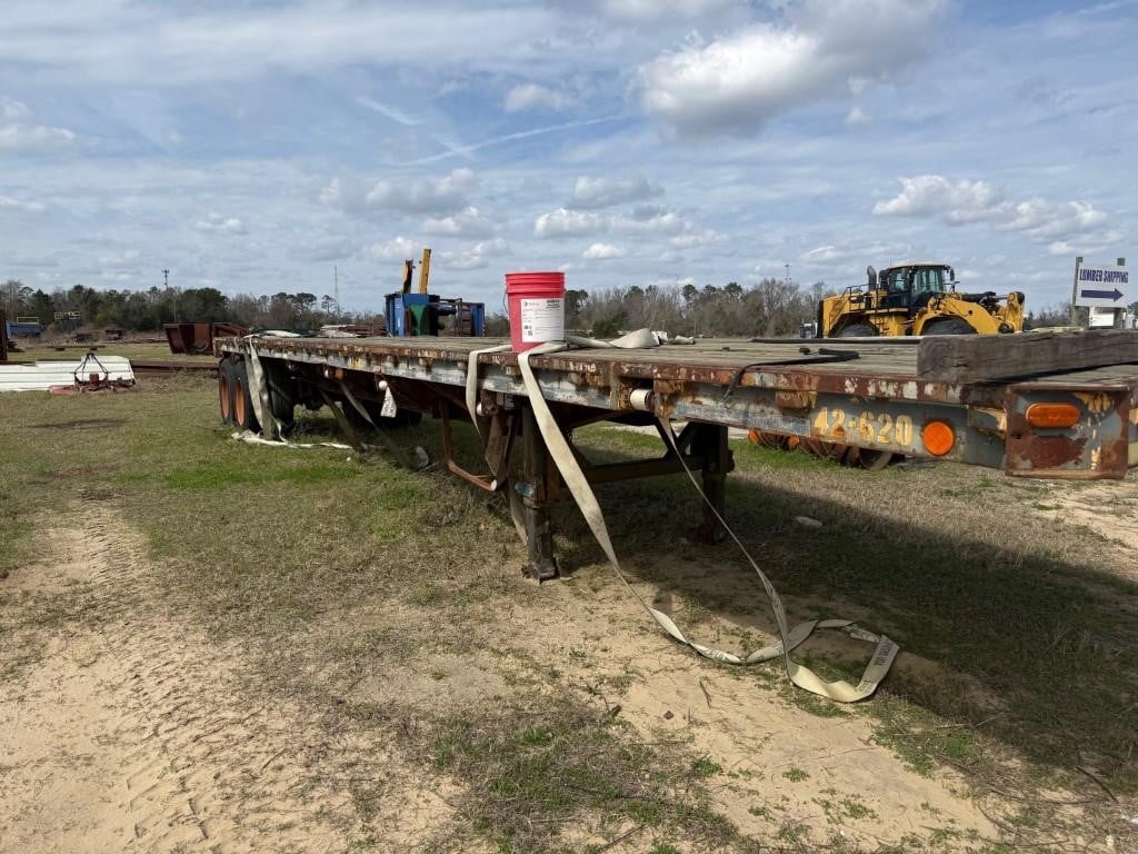 1980 GREAT DANE 42' STEEL FLATBED 11022355205 1980 GREAT DANE 42' STEEL FLATBED 11022355205