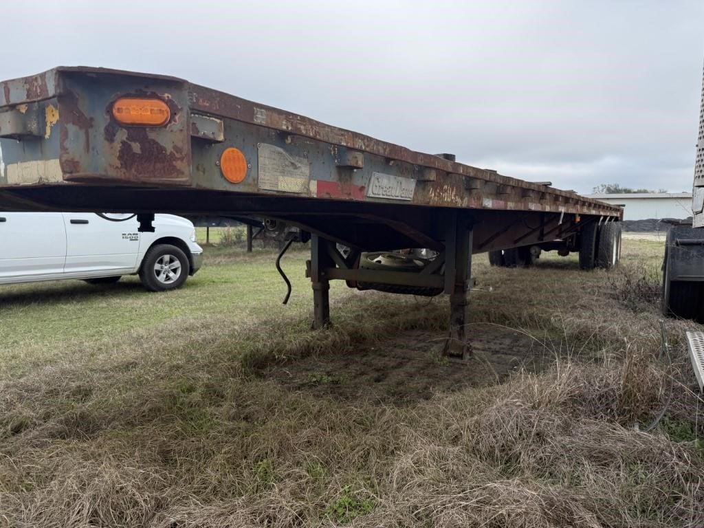 1980 GREAT DANE 42' STEEL FLATBED 11022355276 1980 GREAT DANE 42' STEEL FLATBED 11022355276