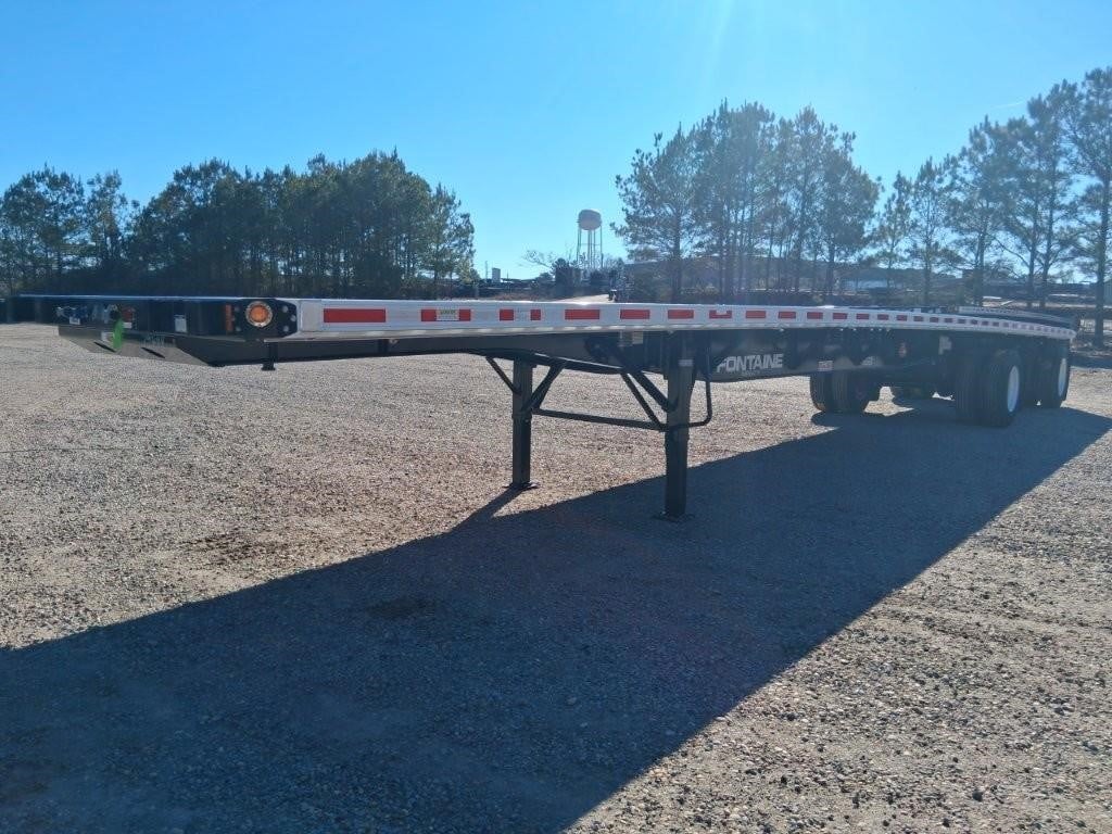 2027 FONTAINE INFINITY 48' COMBO FLATBED - WIDE SPREAD AIR 11022697886 2027 FONTAINE INFINITY 48' COMBO FLATBED - WIDE SPREAD AIR 11022697886